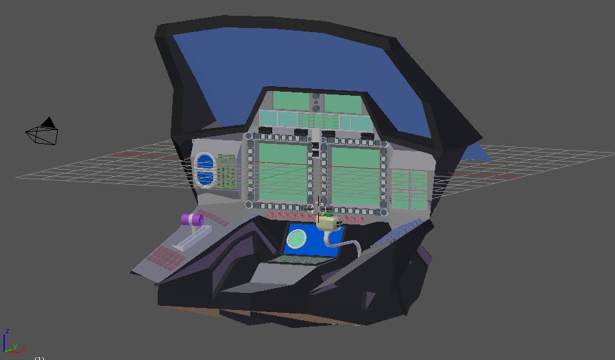 Spaceship light Cockpit preview image 3